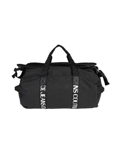 Versace Jeans Couture Duffel Bags In Black