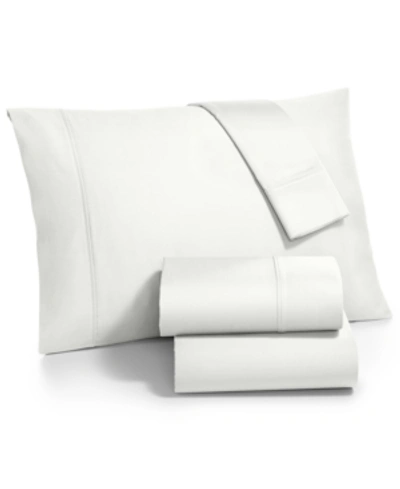 Aq Textiles Monroe 4-pc. Queen Extra Deep Pocket Sheet Sets, 1000 Thread Count Egyptian Blend Bedding In White