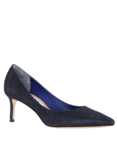 Nina 60 Mid Heel Pumps Women's Shoes In New Navy