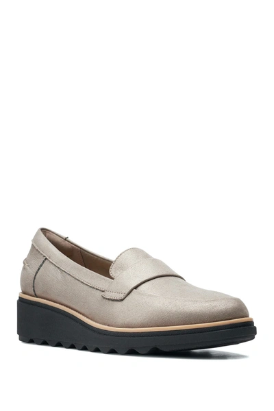 Clarks Collection Women's Sharon Gracie Loafers Women's Shoes In Metallic M