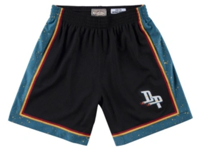 Mitchell & Ness Detroit Pistons Men's Rings Shorts In Black