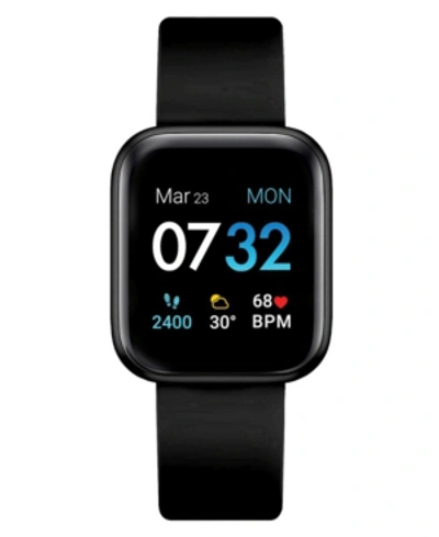 Itouch Air 3 Unisex Heart Rate Black Strap Smart Watch 40mm