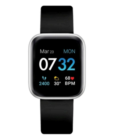 Itouch Air 3 Unisex Heart Rate Black Strap Smart Watch 44mm