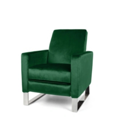 Noble House Brightwood Recliner In Emerald