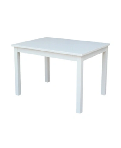 International Concepts Mission Juvenile Table In White