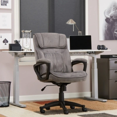 Serta Executive Office Chair In Grey