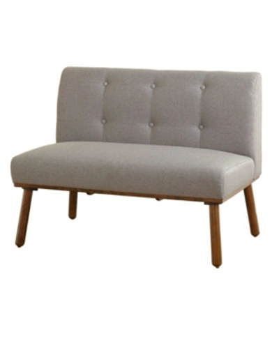 Buylateral Playmate Loveseat In Gray
