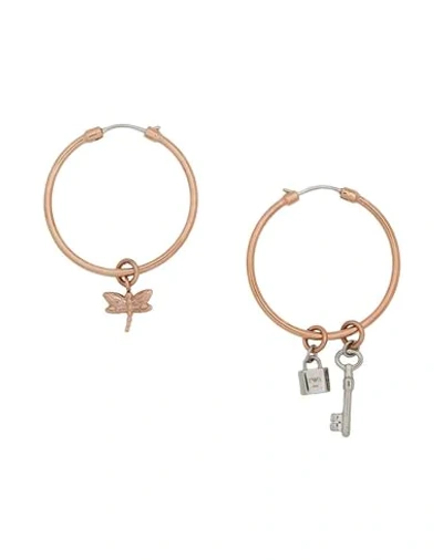 Emporio Armani Earrings In Copper