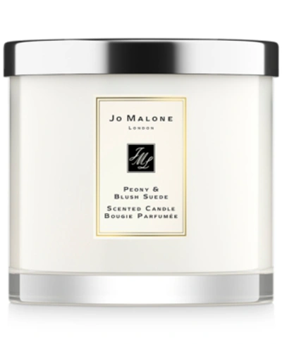 Jo Malone London Peony & Blush Suede Deluxe Candle, 21.2-oz. In P & Bs Deluxe Candle 8cm/3.15in