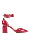 Redv Red(v) Woman Pumps Garnet Size 6.5 Soft Leather