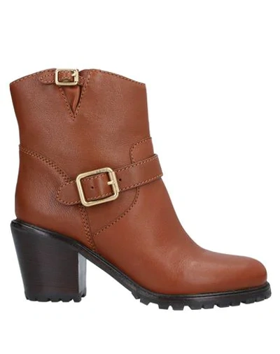 Marc By Marc Jacobs Ankle Boots In Brown