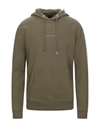 Les Deux Hooded Sweatshirt In Military Green