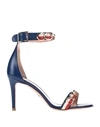 Elisabetta Franchi Sandals In Blue
