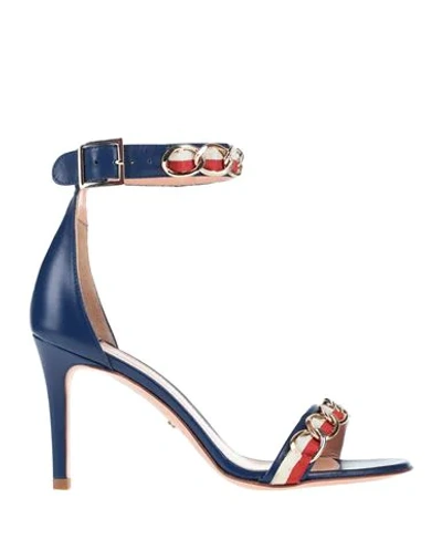 Elisabetta Franchi Sandals In Blue