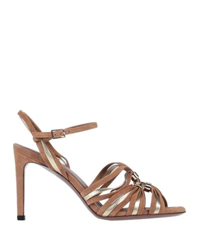 L'autre Chose Sandals In Beige