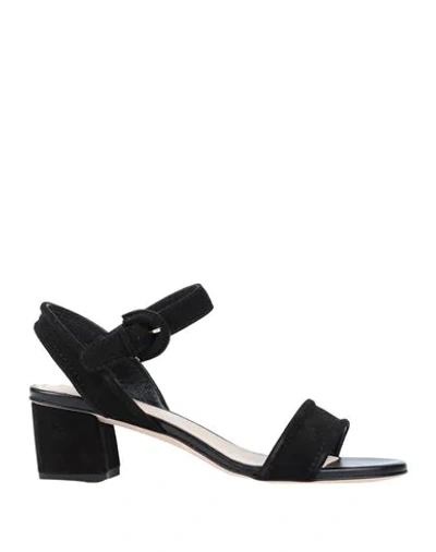 Tod's Sandals In Black