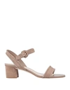 Tod's Sandals In Dove Grey