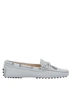 Tod's Loafers In Light Grey