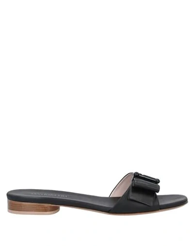 Anna Baiguera Sandals In Black