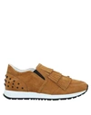 Tod's Sneakers In Camel