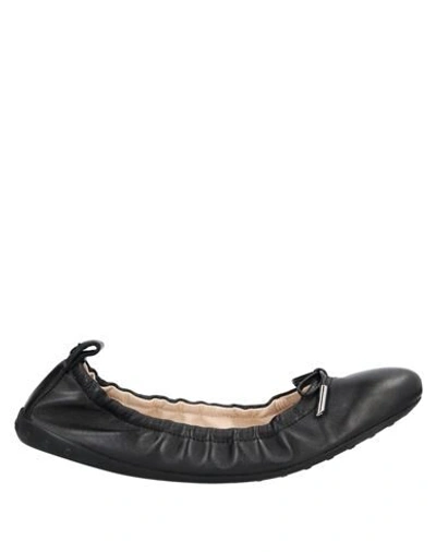 Tod's Ballet Flats In Black