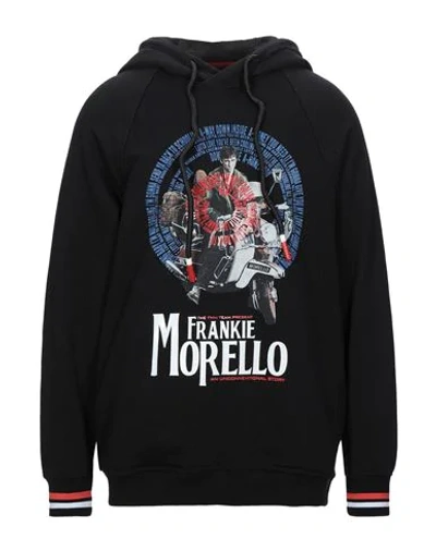 Frankie Morello Sweatshirts In Black