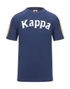 Kappa T-shirts In Blue