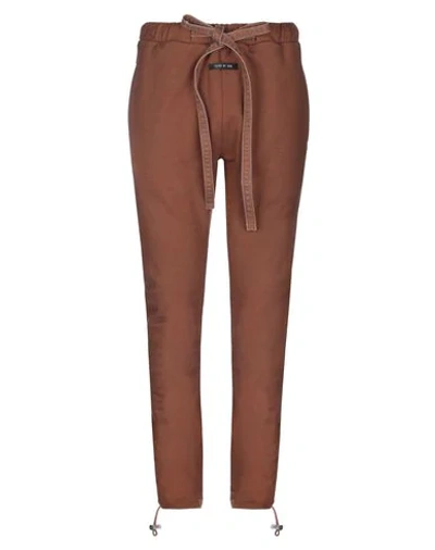 Fear Of God Pants In Brown