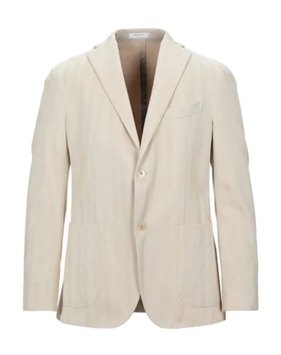 Boglioli Suit Jackets In Beige