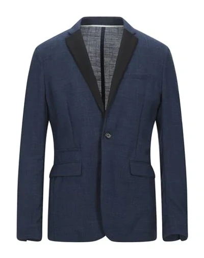 Paolo Pecora Suit Jackets In Blue