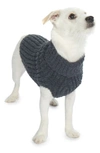 Barefoot Dreamsr Cozychic™ Ribbed Dog Sweater In Slate Blue