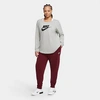 Nike Women's Sportswear Essential Jogger Pants (plus Size) In Purple