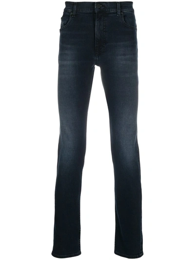 Karl Lagerfeld Slim Fit Jeans In Blue