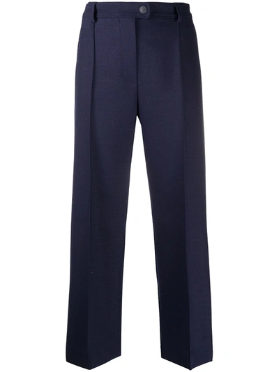 See By Chloé Pleat-detail Trousers In Blue
