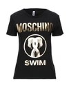 Moschino T-shirts In Black