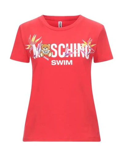 Moschino T-shirts In Red
