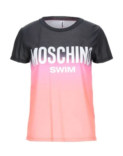 Moschino T-shirts In Black