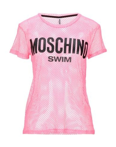 Moschino T-shirts In Fuchsia