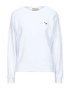 Maison Kitsuné Sweatshirt In White