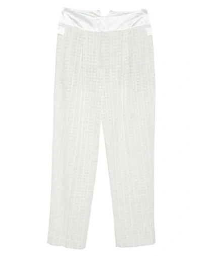 Roberto Cavalli Pants In White