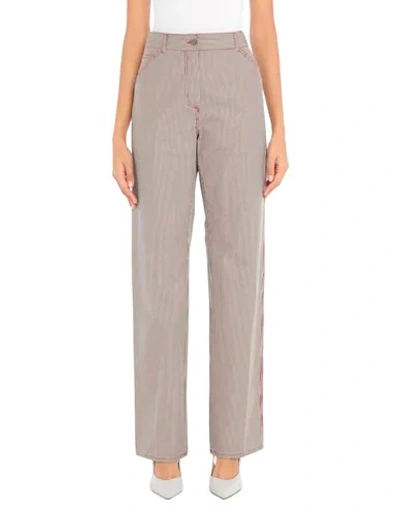 Philosophy Di Alberta Ferretti Casual Pants In Khaki