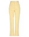 Harris Wharf London Pants In Yellow