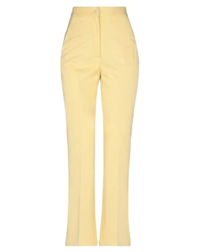 Harris Wharf London Pants In Yellow