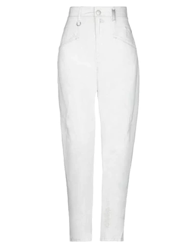 High By Claire Campbell Jeans In White