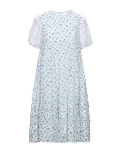 High By Claire Campbell Midi Dresses In White