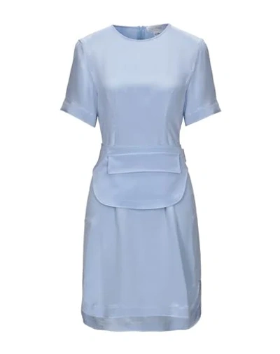 Sportmax Short Dress In Sky Blue