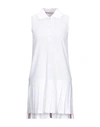Thom Browne Short Dresses In White