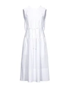 Tibi Woman Midi Dress White Size 12 Cotton