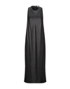 Tibi Long Dresses In Black