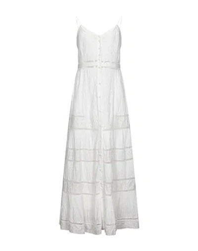 Alice And Olivia Long Dresses In White